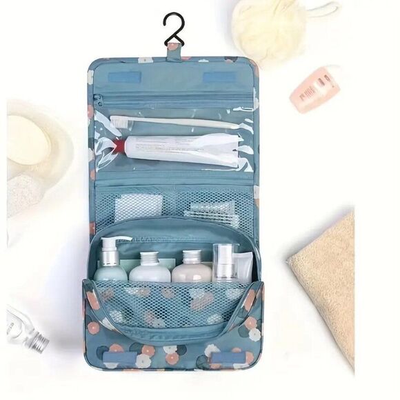 Large Capacity Cosmetic Travel Hanging Hook Wash Multifunctional Storage Bag - Picture 1 of 4